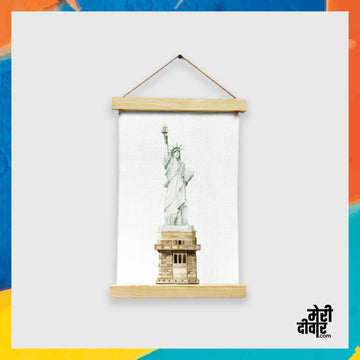 The Statue of Liberty hanging canvas