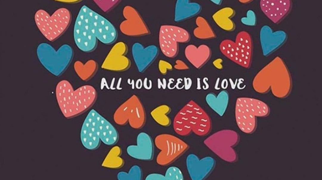 With so much stress and anxiety around, all you need is love