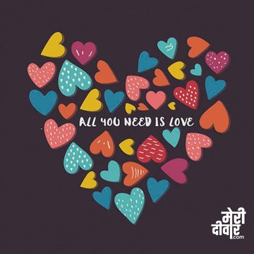 With so much stress and anxiety around, all you need is love