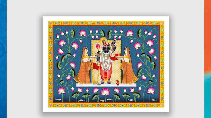 Shri Nathdwara in Pichwai form
