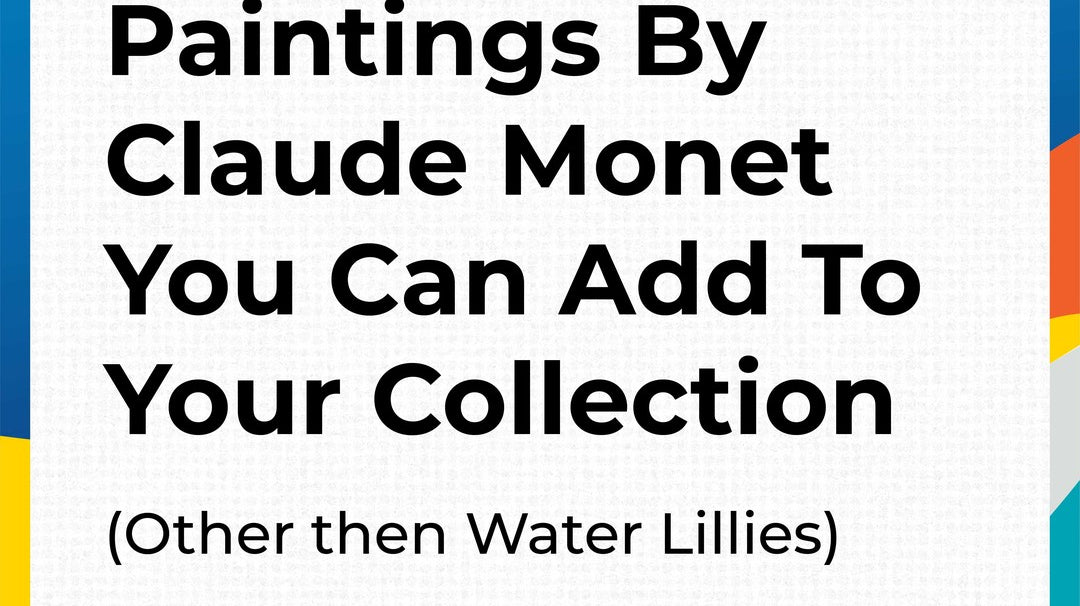 Visit our website MeriDeewar (link in bio) to place an order for Claude Monet paintings in India and worldwide