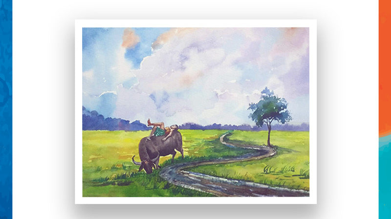 Childhood is perhaps the only time we remain so carefree and worry-free about the world, lost in our own tune.