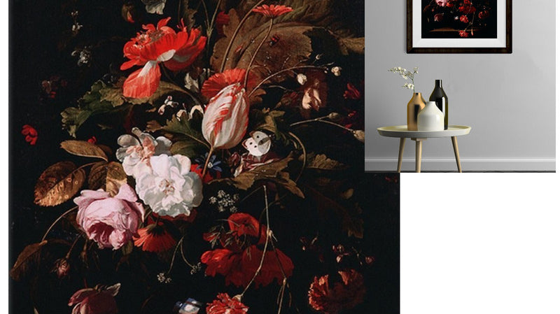 **Still Life with Flowers by Willem Van Aelst**