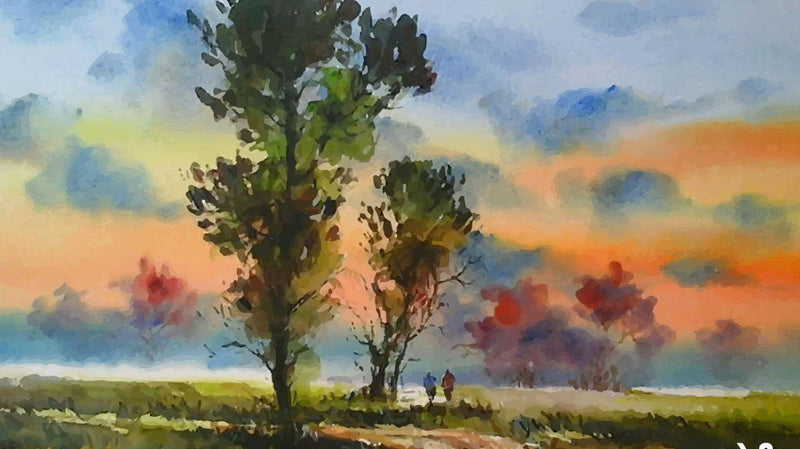 When the sun goes down it creates a beautiful painting in the canvas of the sky.