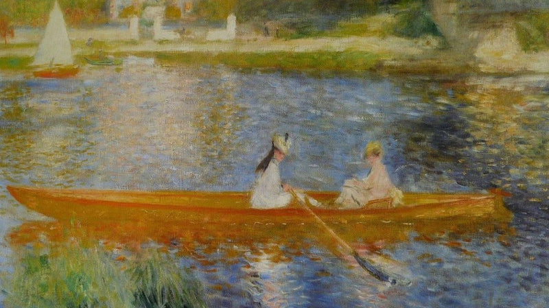 Boating on the Seine River, by Pierre Auguste Renoir