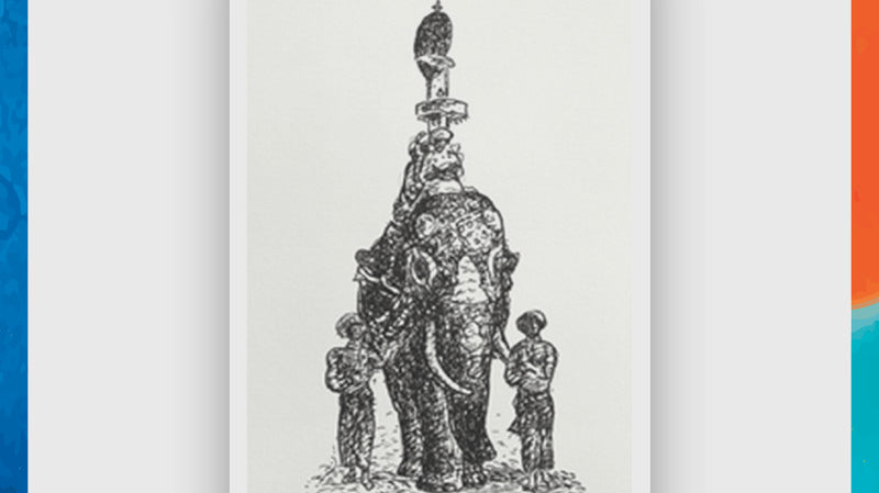 Indian Elephant by Leo Gestel