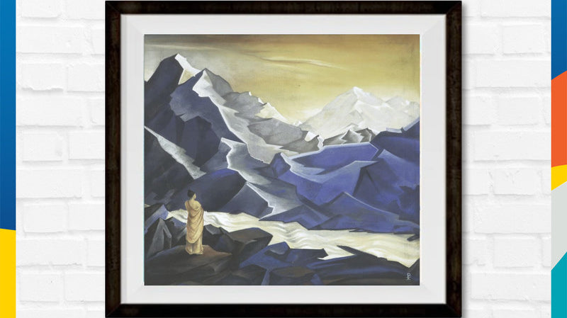 Born in Russia, artist Nicholas Roerich came to call the Himalayas his home