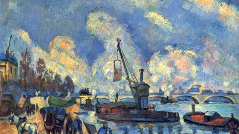 A post-impressionism artwork by Paul Cezanne