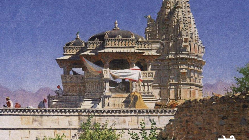 Brahminical temple in Adelnure, Vasily Vereshchagin