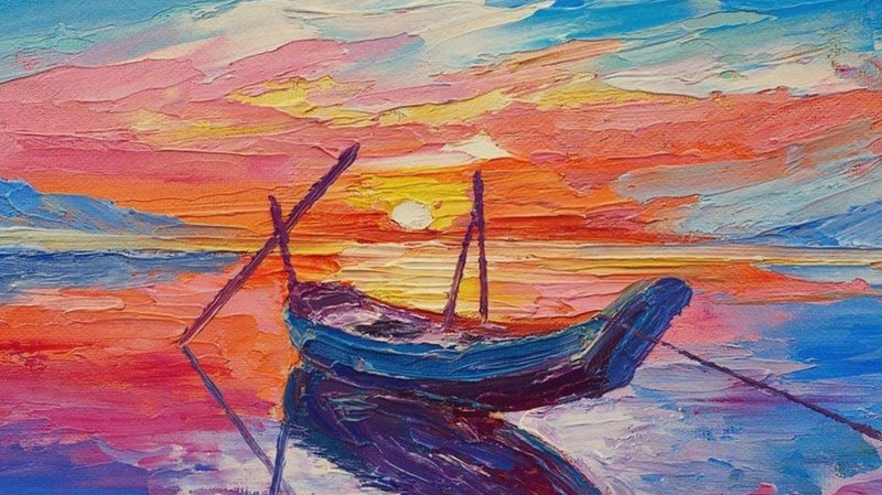 Sunset over Ocean, a scene to behold.