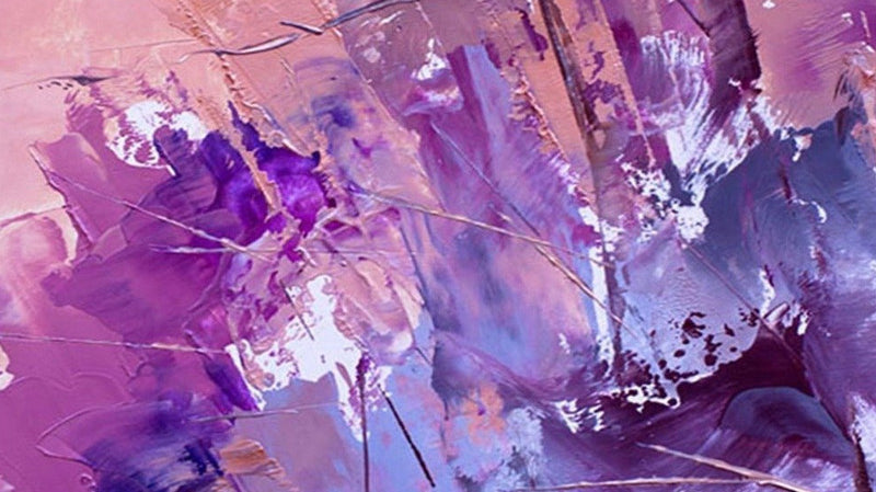 What one sees in abstract art is what one's heart feels.