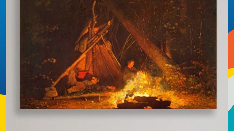 Camp Fire by Winslow Homer