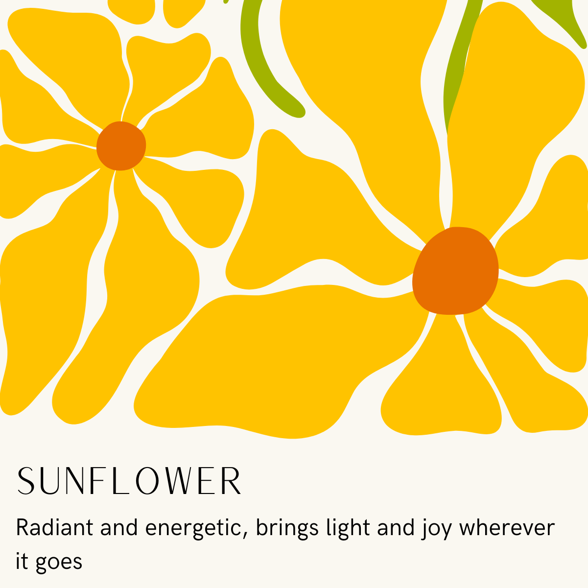 Abstract Flower Art