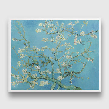 Almond Blossoms 3 : 4 Vertical New Premium Wall Art Canvas by MeriDeewar