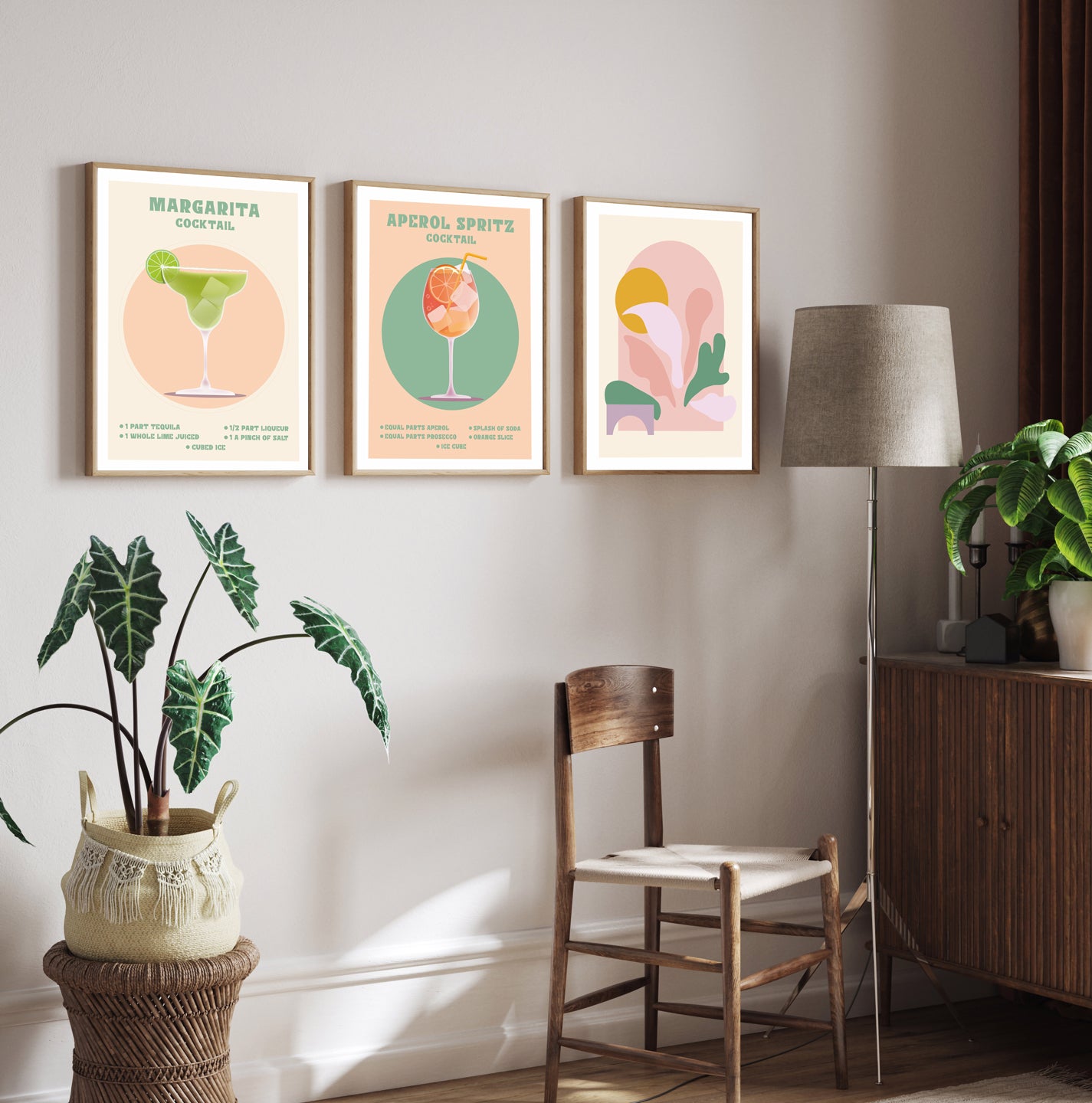 Cocktail Wall Art Walls Premium Wall Art Canvas by MeriDeewar