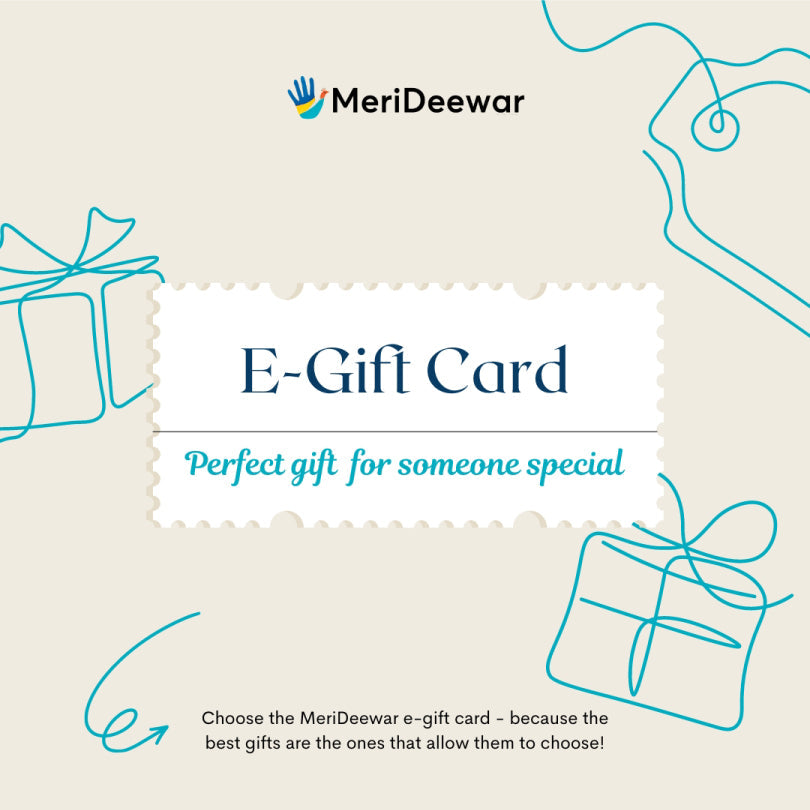 E-Gift Card Gift Card Premium Wall Art Canvas by MeriDeewar