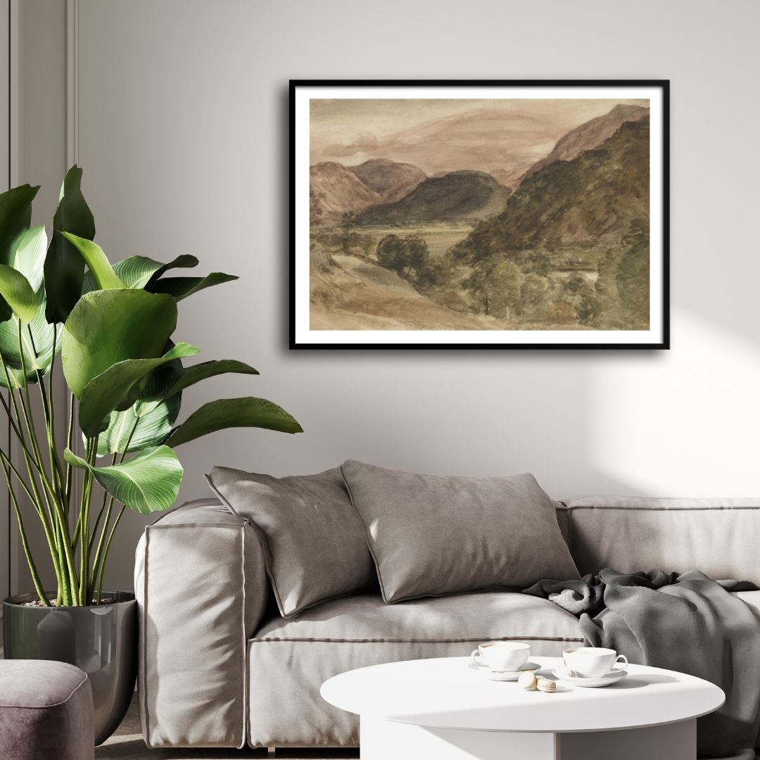 Evening After a Fine Day - Serene Canvas Art | MeriDeewar 2 : 3 Horizontal Premium Wall Art Canvas by MeriDeewar