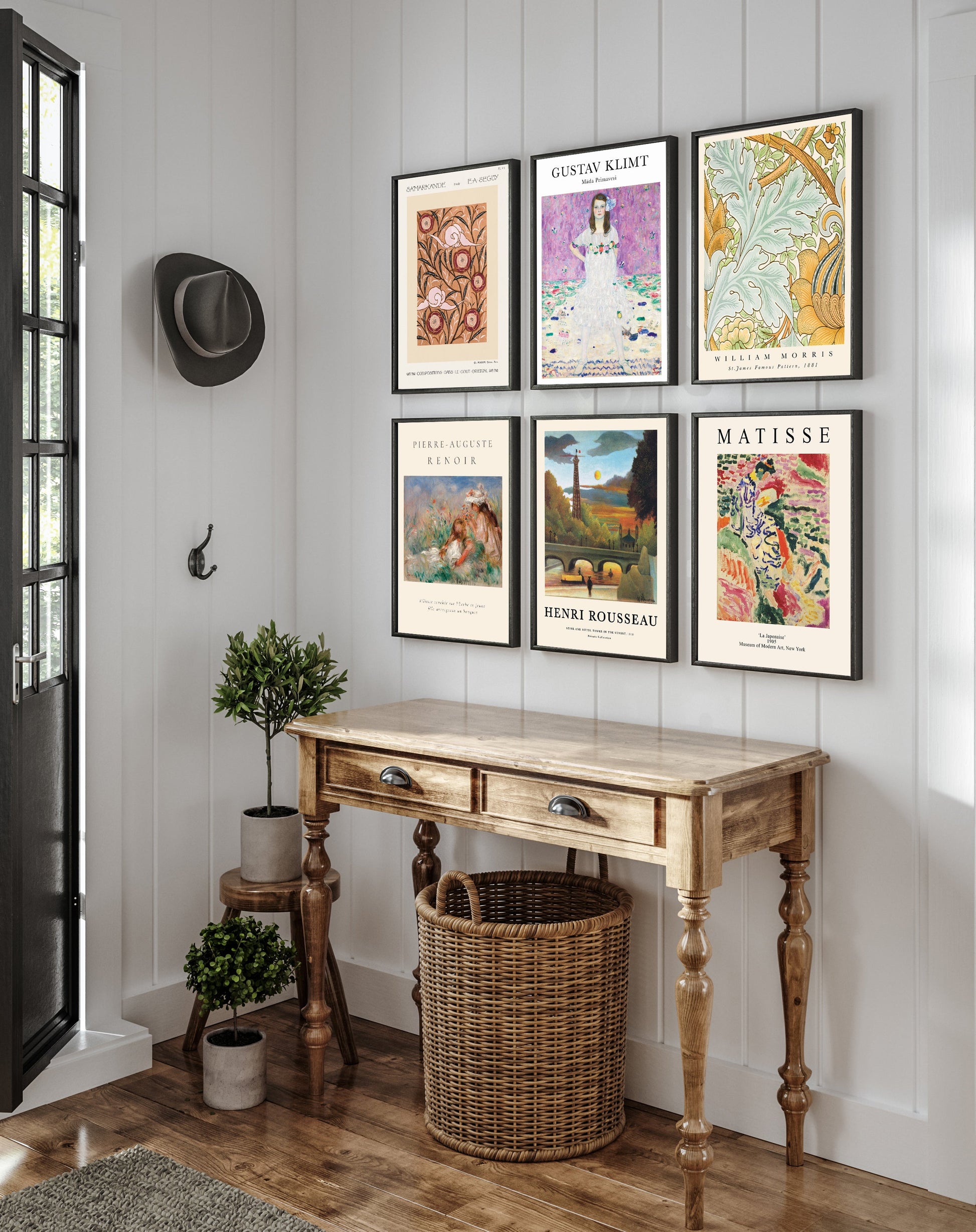 Exhibition Gallery Wall Set Of 6 Walls Premium Wall Art Canvas by MeriDeewar