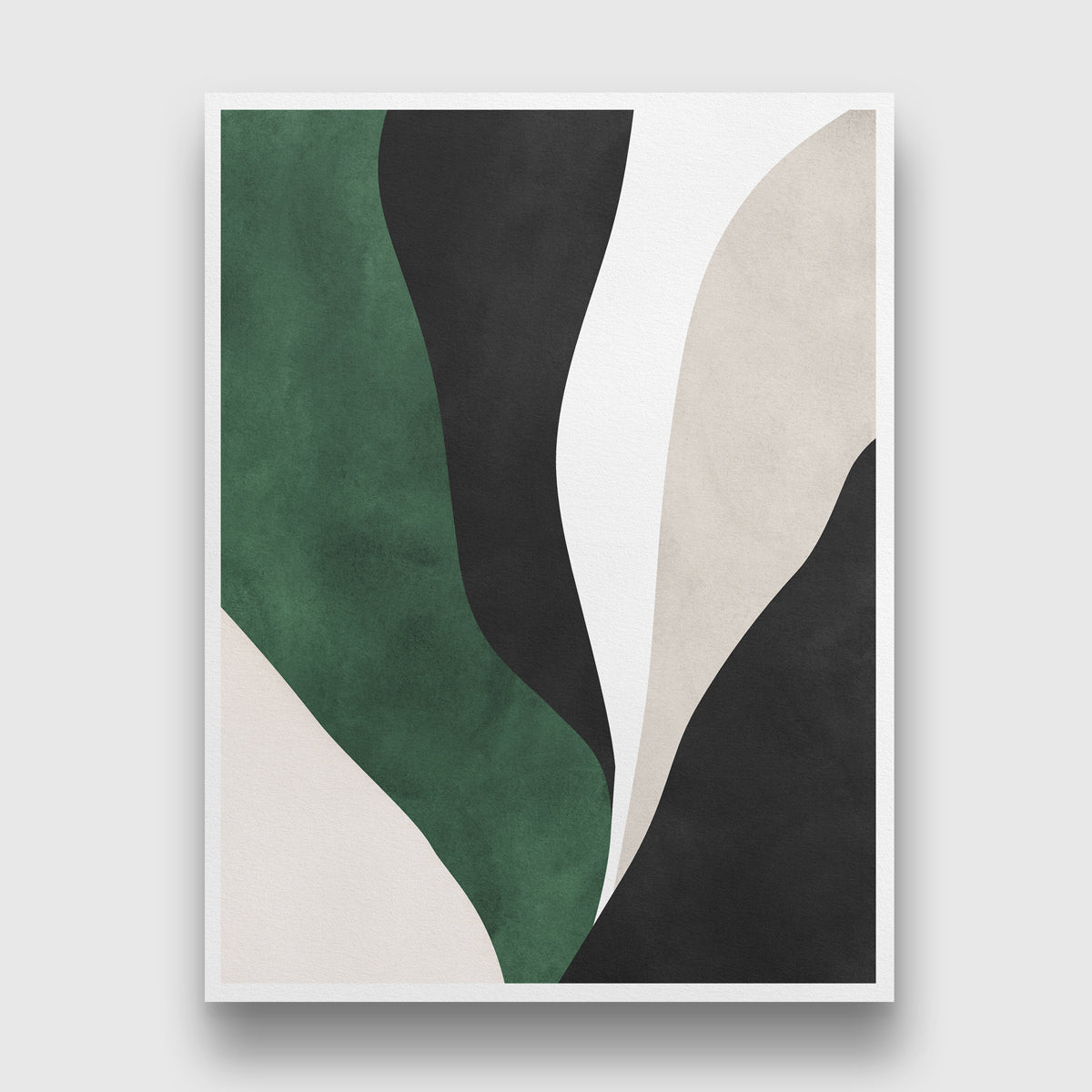 Forest Green Wall Art Set Of 2 Paintings Walls Premium Wall Art Canvas by MeriDeewar