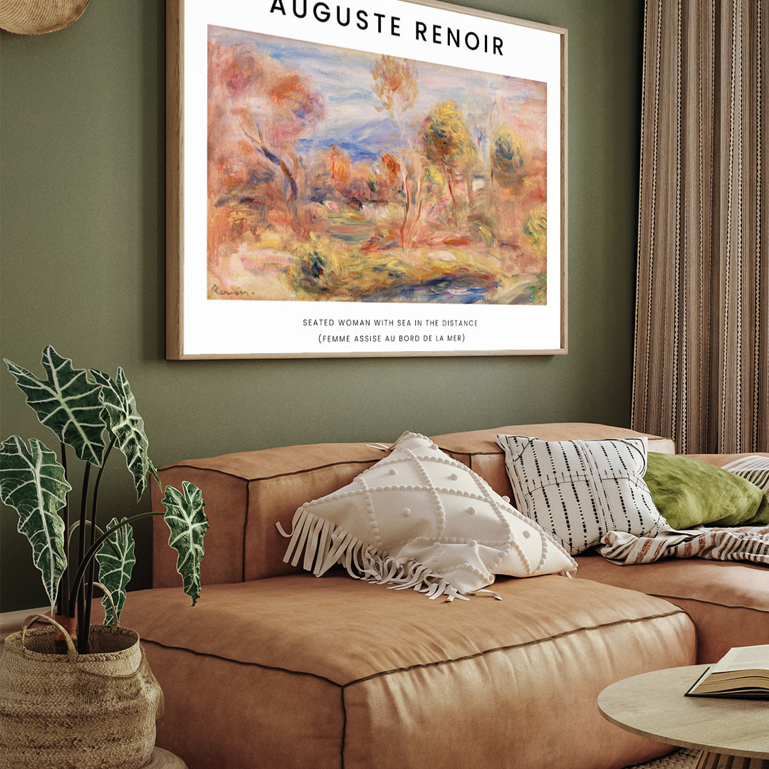 Glade Painting by Pierre-Auguste Renoir 3 : 4 Horizontal New Premium Wall Art Canvas by MeriDeewar