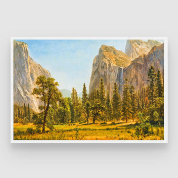 Golden Valley – Yosemite National Park Landscape Wall Art 2 : 3 Horizontal Premium Wall Art Canvas by MeriDeewar