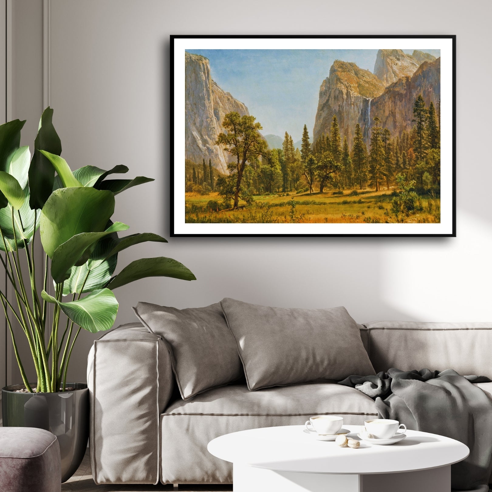 Golden Valley – Yosemite National Park Landscape Wall Art 2 : 3 Horizontal Premium Wall Art Canvas by MeriDeewar