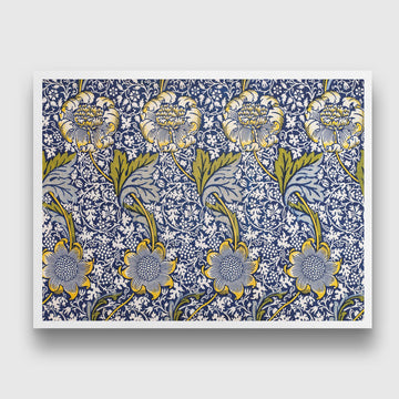 Kennet Designed by William Morris 3 : 4 Horizontal New Premium Wall Art Canvas by MeriDeewar