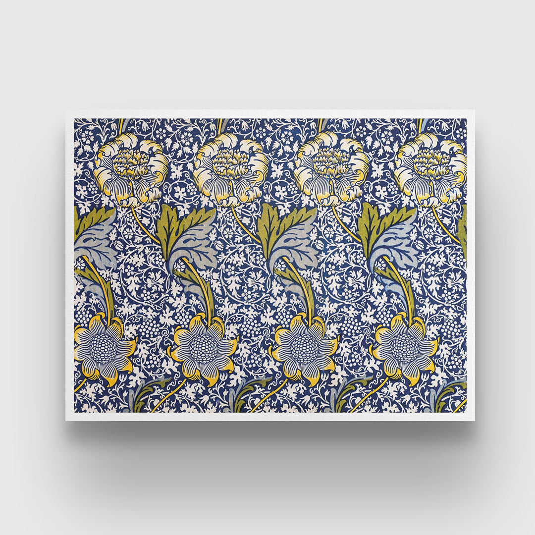 Kennet William Morris 3 : 4 Horizontal New Premium Wall Art Canvas by MeriDeewar
