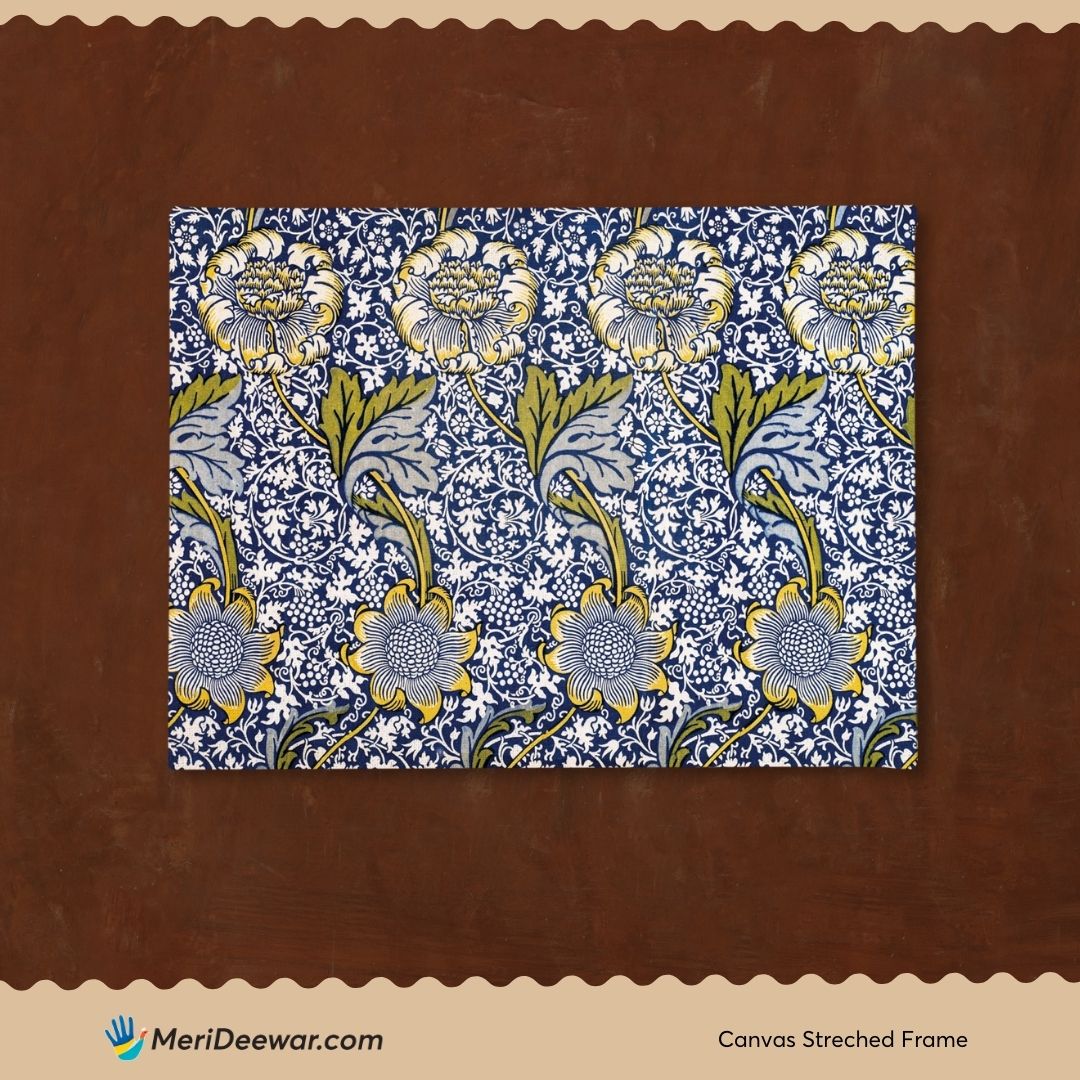 Kennet William Morris 3 : 4 Horizontal New Premium Wall Art Canvas by MeriDeewar