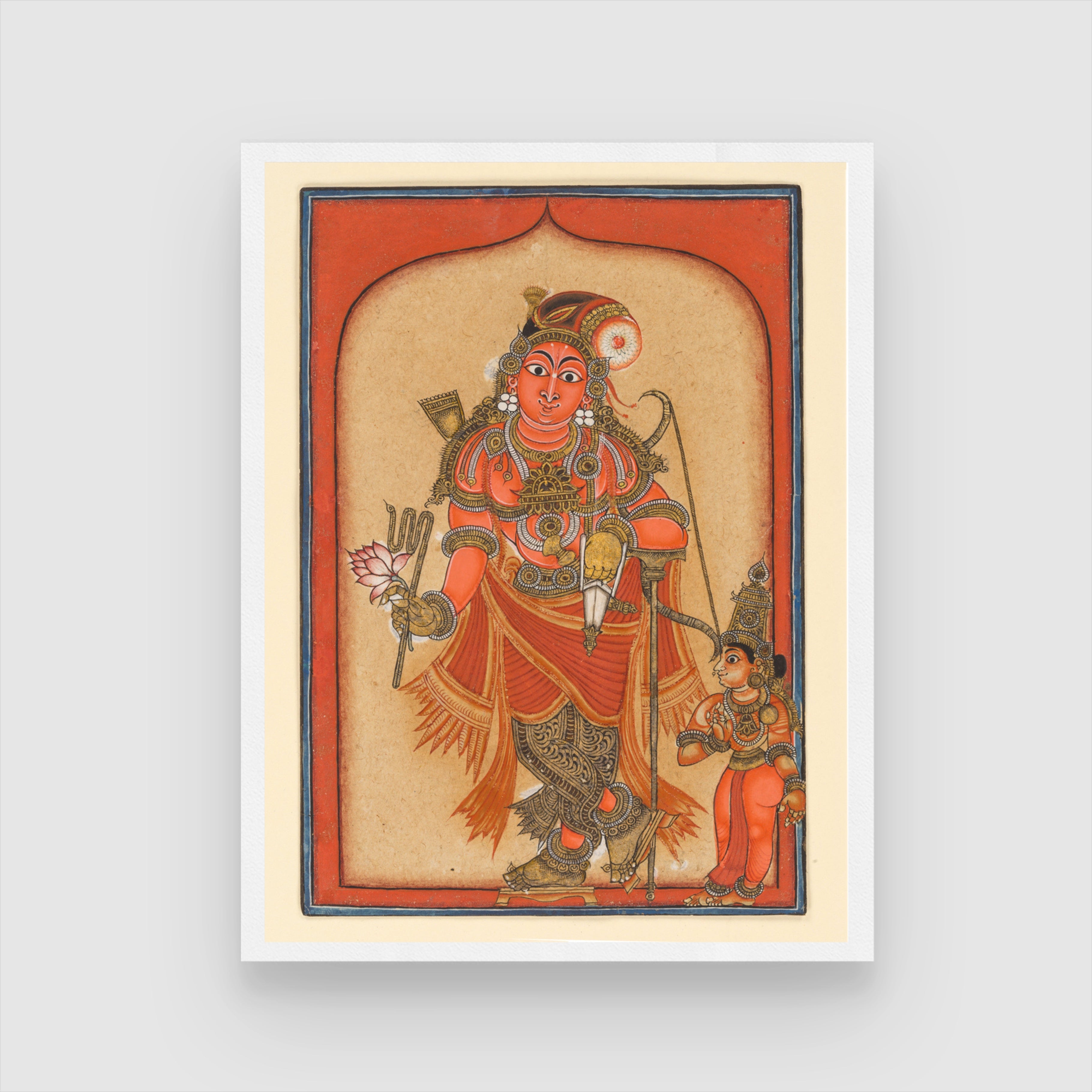 Krishna Rajagopalaswamy 3 : 4 Vertical New Premium Wall Art Canvas by MeriDeewar