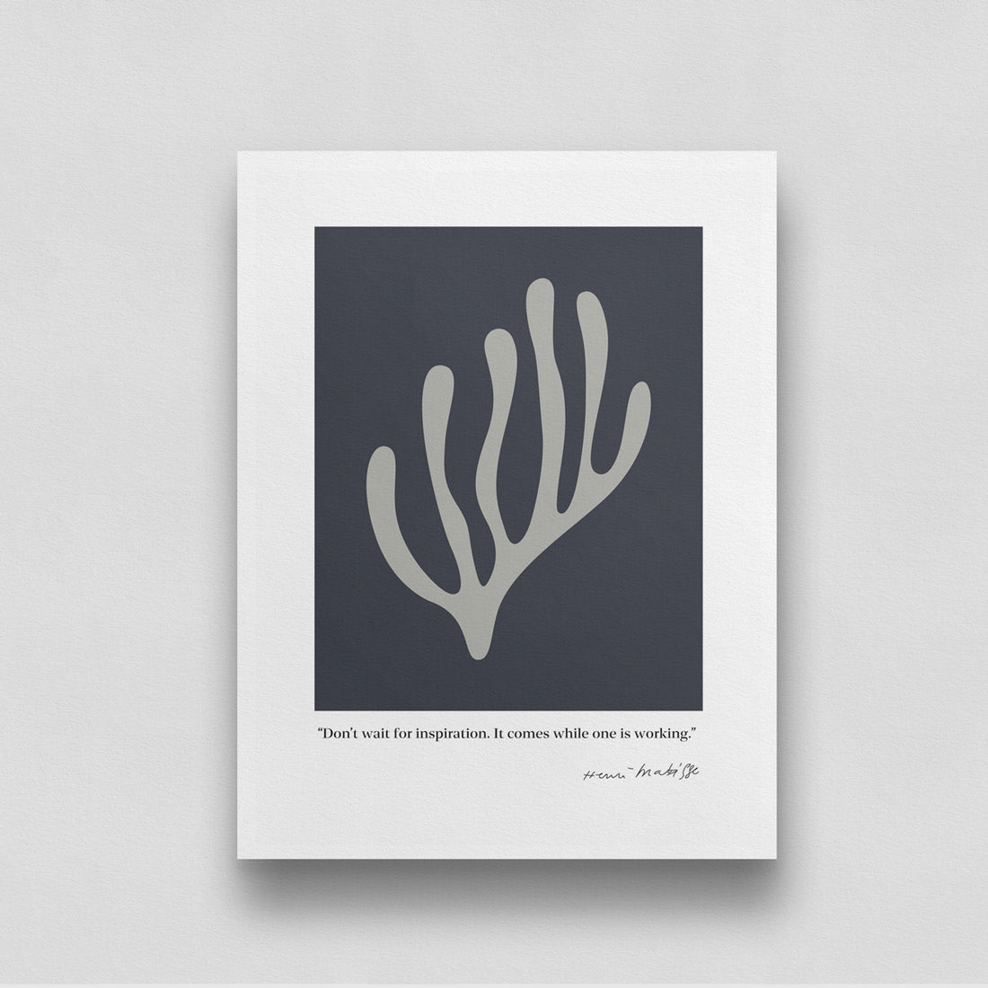 Leaf 2 by Henri Matisse 3 : 4 Vertical New Premium Wall Art Canvas by MeriDeewar