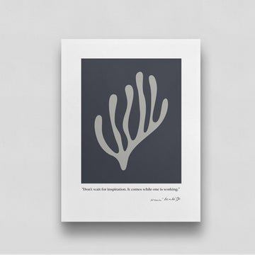 Leaf 2 by Henri Matisse 3 : 4 Vertical New Premium Wall Art Canvas by MeriDeewar