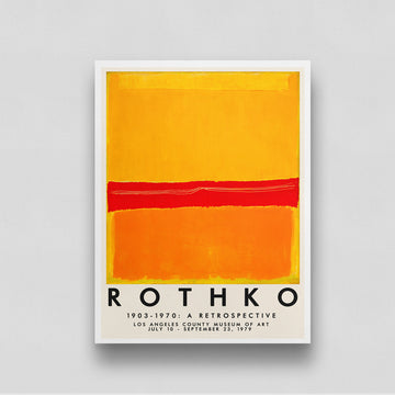 Mark Rothko 2 Artwork 3 : 4 Vertical New Premium Wall Art Canvas by MeriDeewar