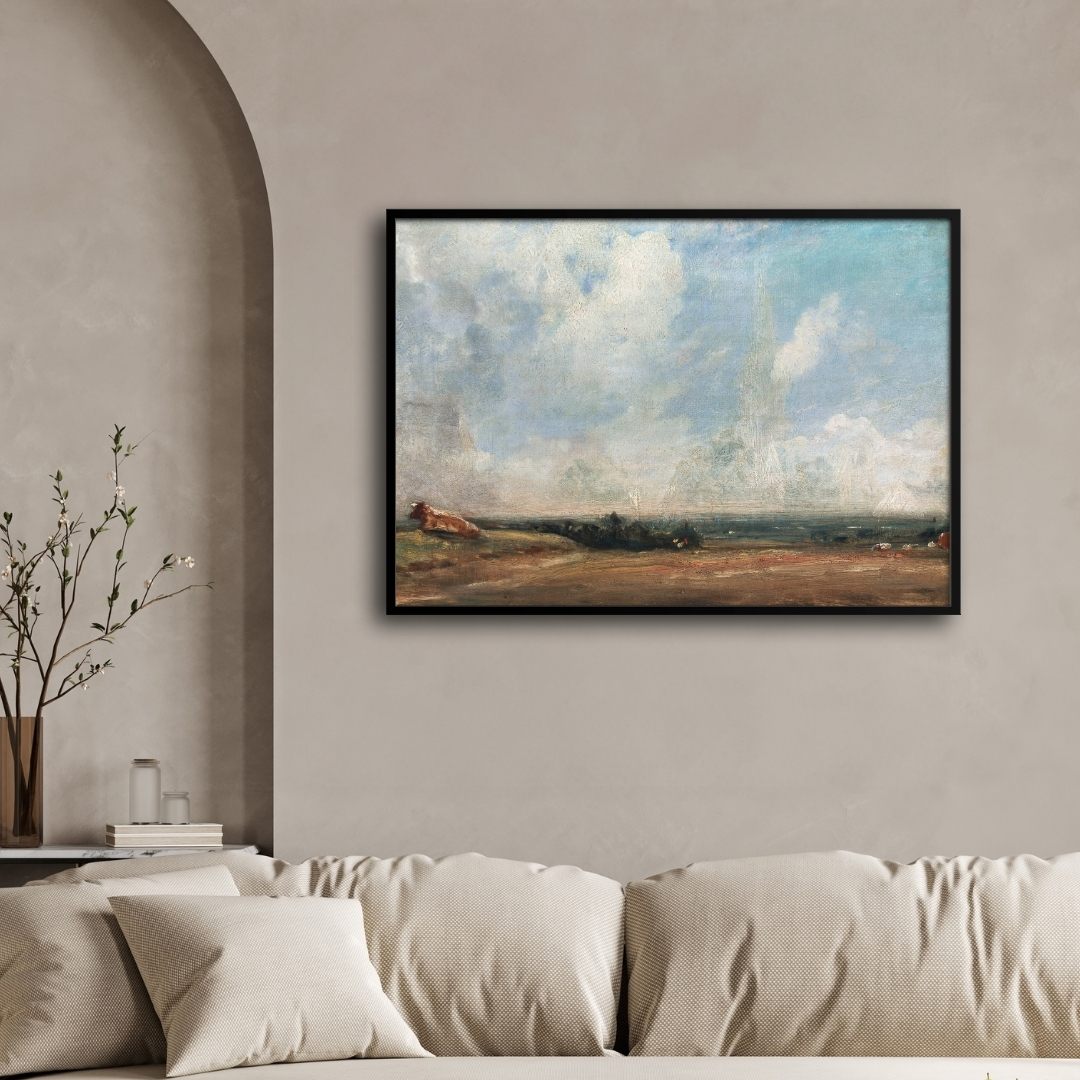 Nature's Beauty Landscape Wall Art for Home Decor 2 : 3 Horizontal Premium Wall Art Canvas by MeriDeewar