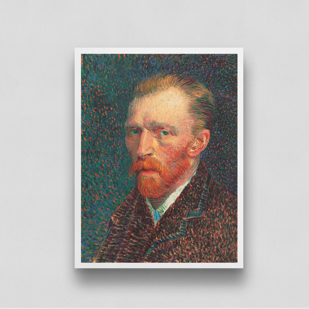 Sad Van Gogh Portrait 3 : 4 Vertical New Premium Wall Art Canvas by MeriDeewar