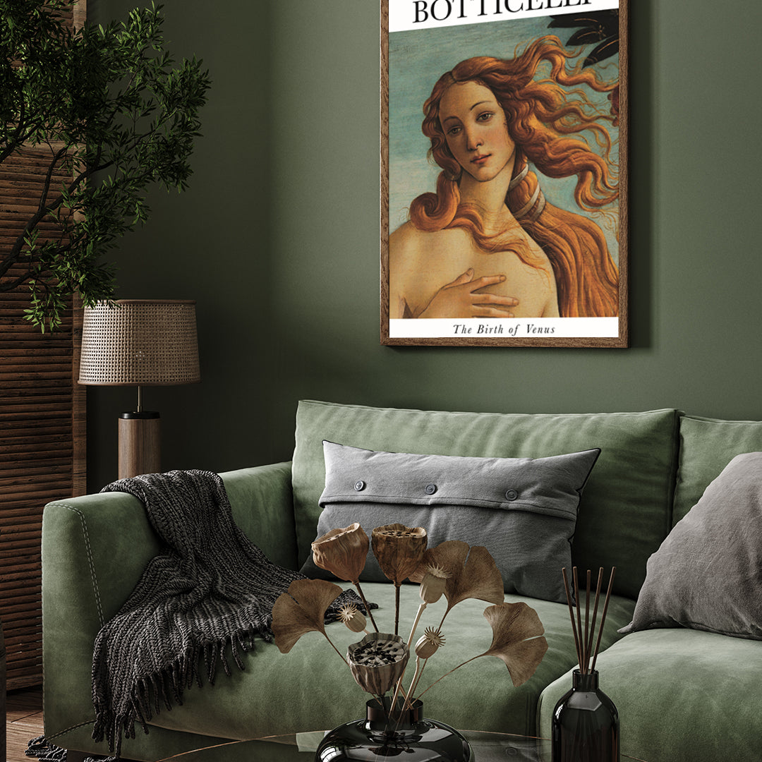 Sandro Botticelli - The Birth of the Venus Painting 3 : 4 Vertical New Premium Wall Art Canvas by MeriDeewar