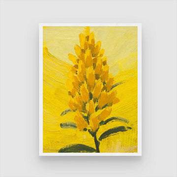 Stunning Cockscomb Floral Painting β Buy Online at MeriDeewar 3 : 4 Vertical New Premium Wall Art Canvas by MeriDeewar