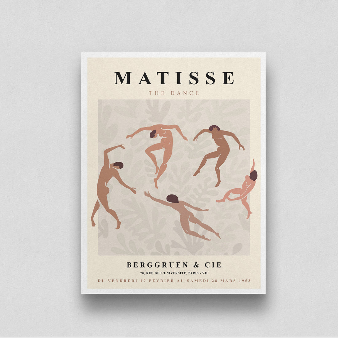 The Dance Painting by Henri Matisse 3 : 4 Vertical New Premium Wall Art Canvas by MeriDeewar
