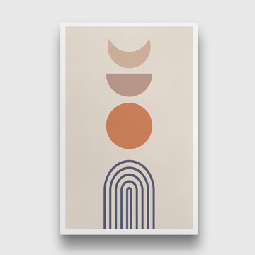 Boho wall art mid century collection Painting