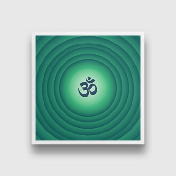 om green painting
