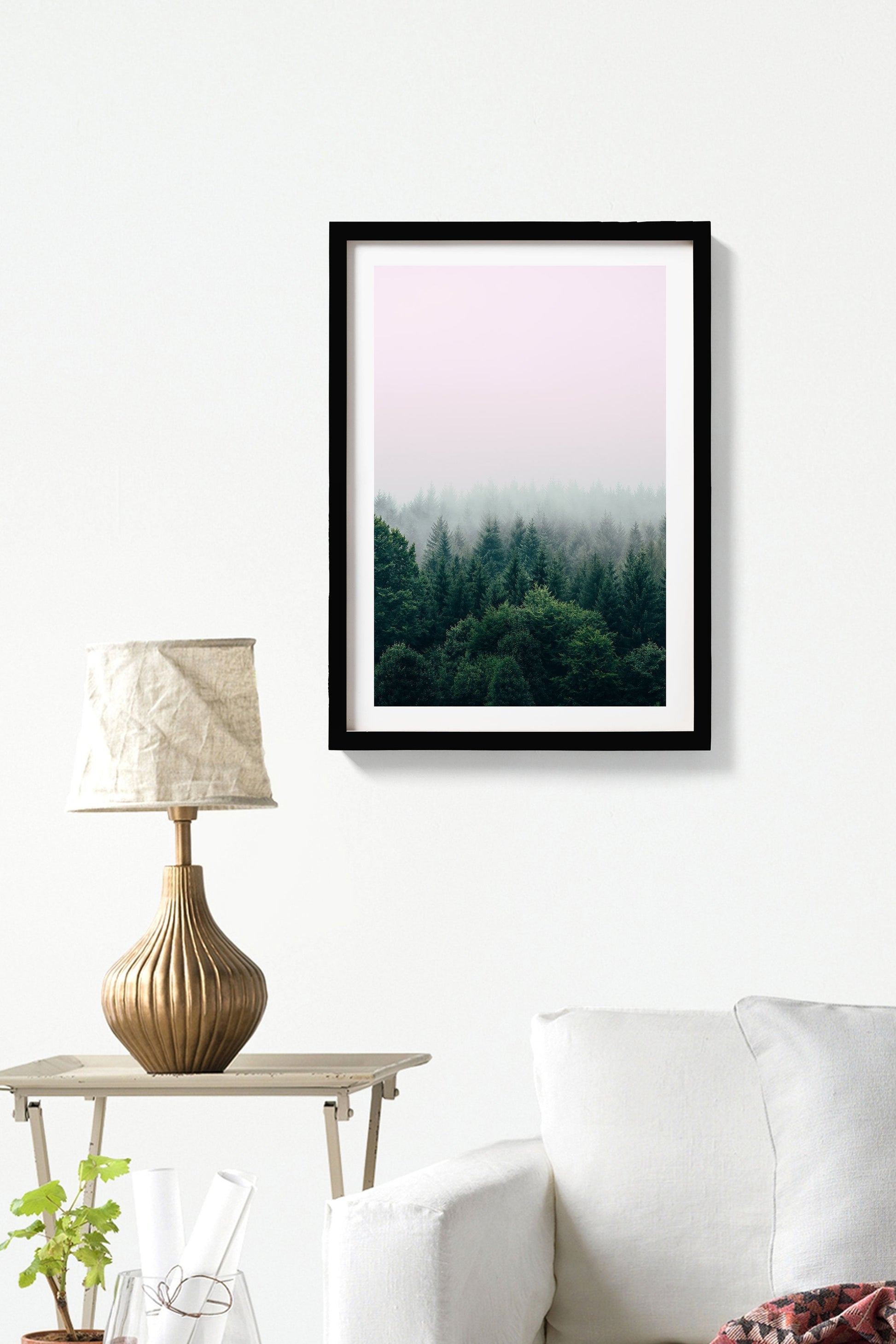 The pine woods Painting - Meri Deewar - MeriDeewar