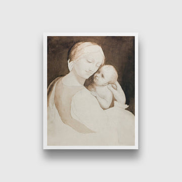 Madonna and Child, and Fragment of Woman’s Torso Painting - Meri Deewar