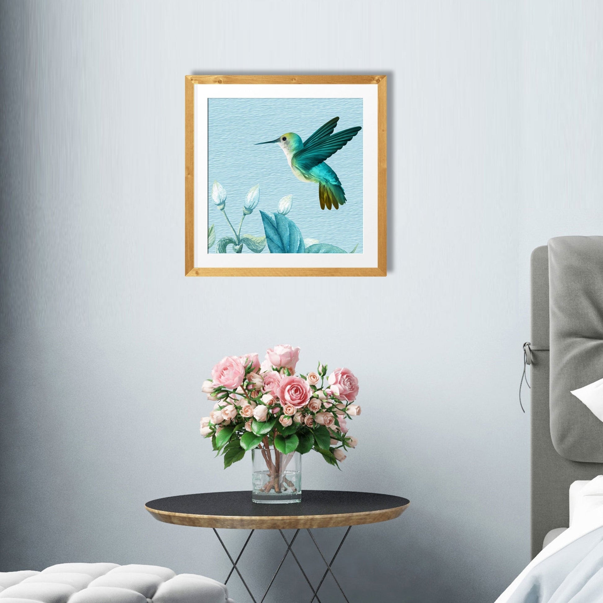 Hummingbird Painting - Meri Deewar - MeriDeewar