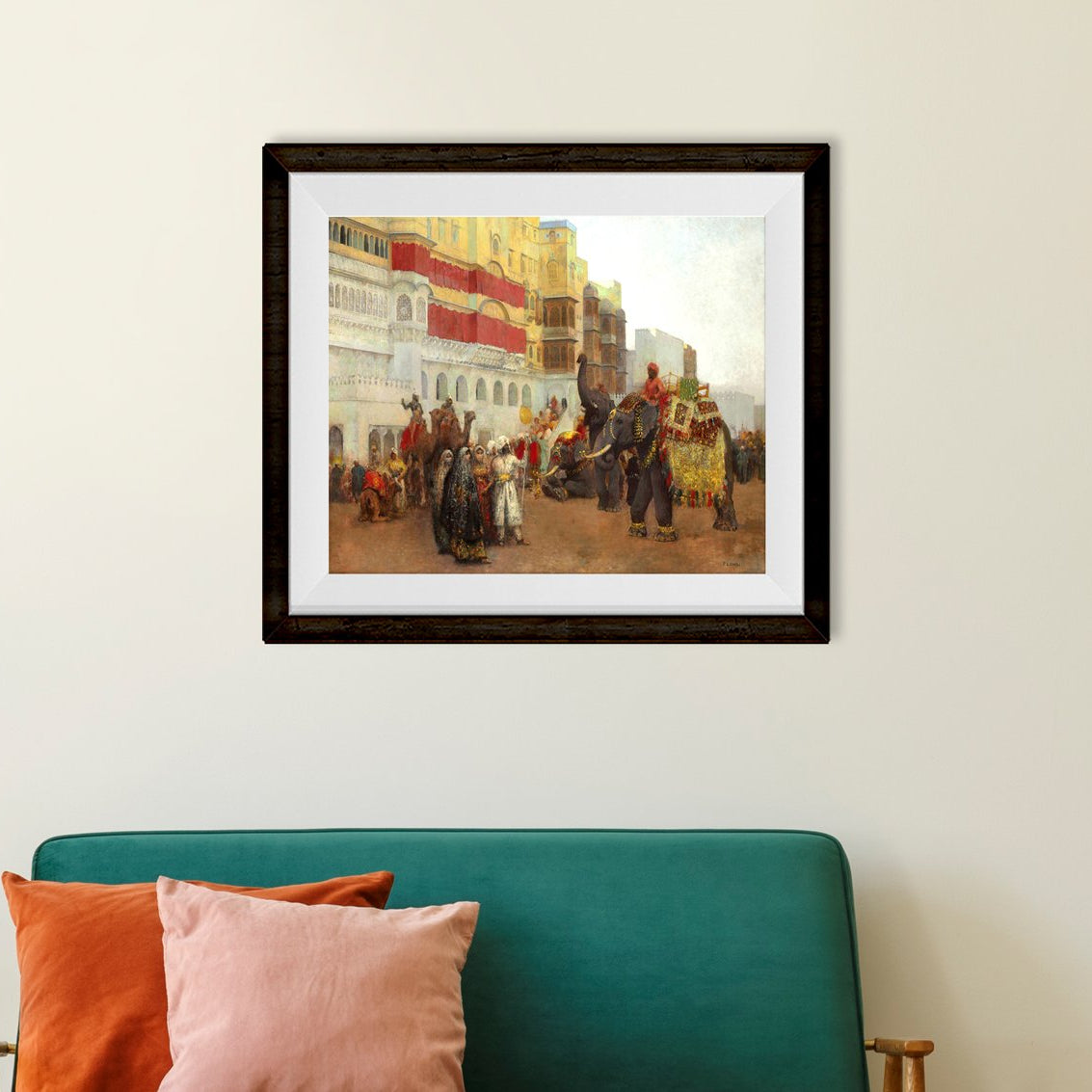 A fete day at bekanir (beloochistan_bekanir) Painting - Meri Deewar 4 : 3 Horizontal Premium Wall Art Canvas by MeriDeewar