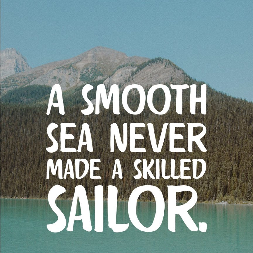 A smooth sea _ poster Poster A3 / Poster Premium Wall Art Canvas by MeriDeewar