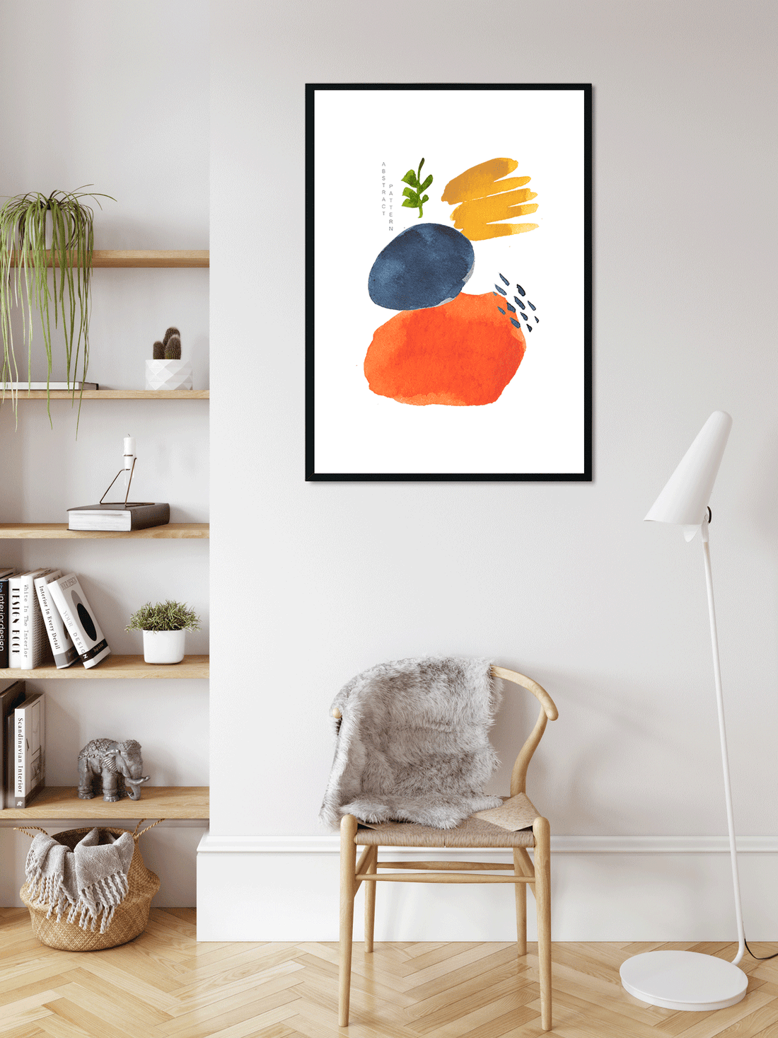 Abstract art elements - Painting 3 : 4.2 Vertical Premium Wall Art Canvas by MeriDeewar