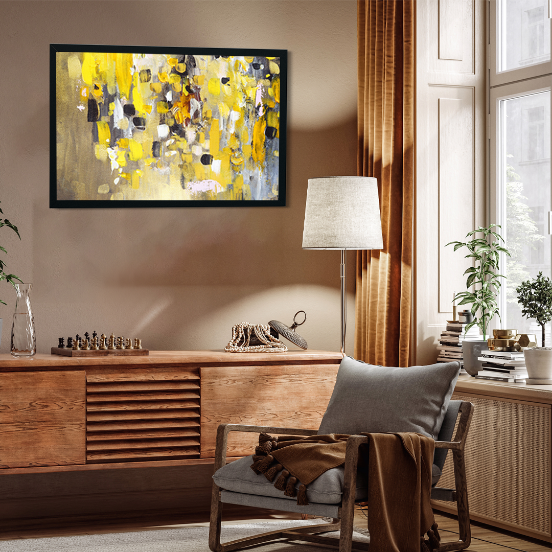 Abstract Canvas Wall Painting 3 : 2 Horizontal Premium Wall Art Canvas by MeriDeewar