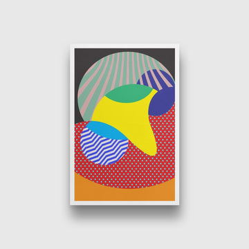 Abstract-design-lV 2 : 3 Vertical Premium Wall Art Canvas by MeriDeewar