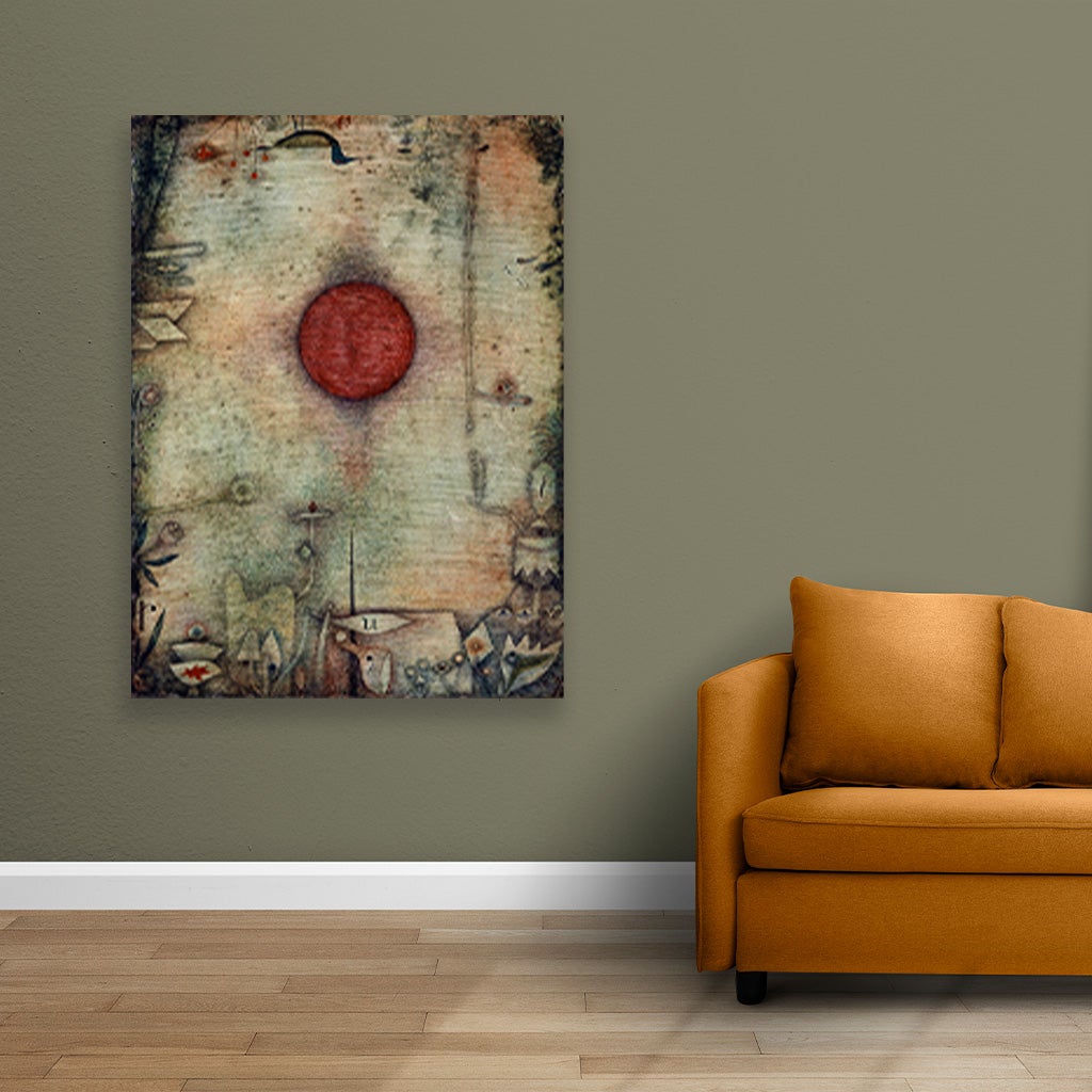 Ad marginem painting - Meri Deewar 3 : 4 Vertical Premium Wall Art Canvas by MeriDeewar