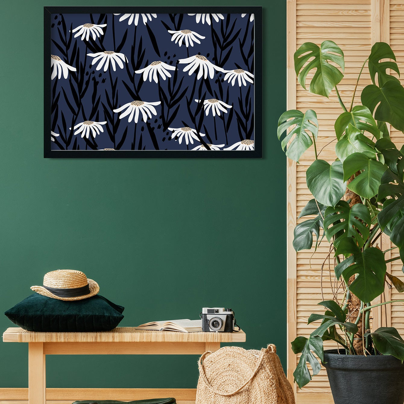 Aesthetic Pattern Painting 3 : 2 Horizontal Premium Wall Art Canvas by MeriDeewar
